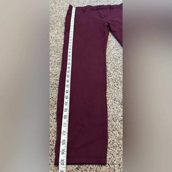 π· Liverpool Jeans Co. Skinny Maroon Jegging Pants - Ankle Length π· - Picture 12 of 13